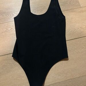 Wilfred Black Sleeveless Bodysuit